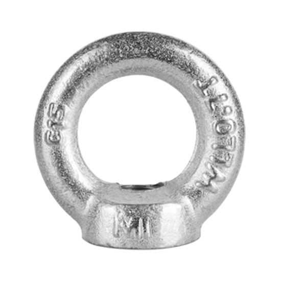 Forged/Lifting Eye Nuts zinc plated M6 - M24 stainless steel M6 - M16